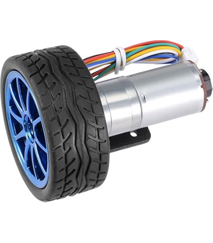 Amazon.com: uxcell Gear Motor with Encoder DC 12V 463RPM